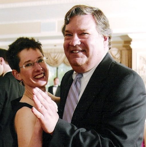 The two of us, from a family wedding in 2009.