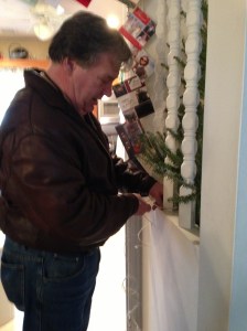 There's no way  this tree can make a run for the forest. 