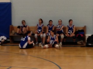 Archangels team cools its heels waiting for the ref.