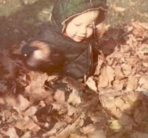 My half-brother, Chris, as a toddler.