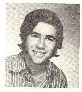 Basil. Greenwich High School Class of 1973. Can you see the mutton-chop sideburns?!