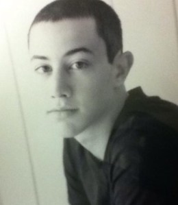 Dom's senior portrait.