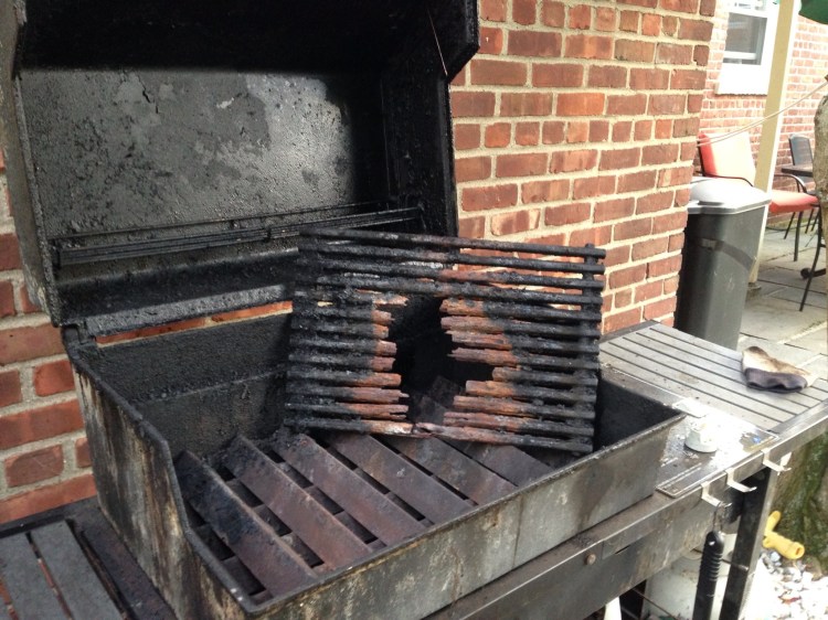 It seems Basil got the grill hot enough.