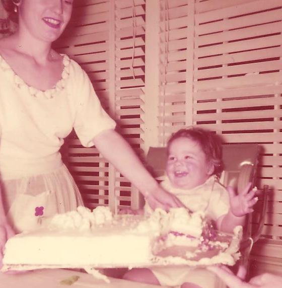 Basil's first birthday, November 23, 1956.