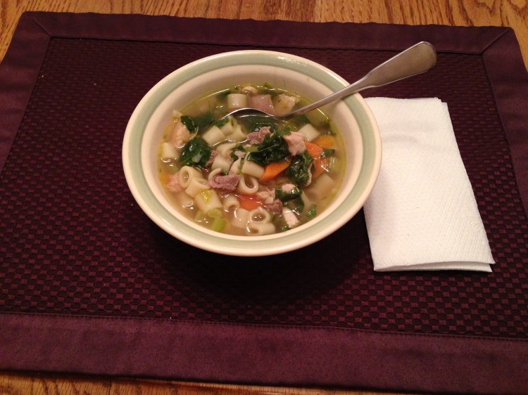 Turkeyy Noodle Soup