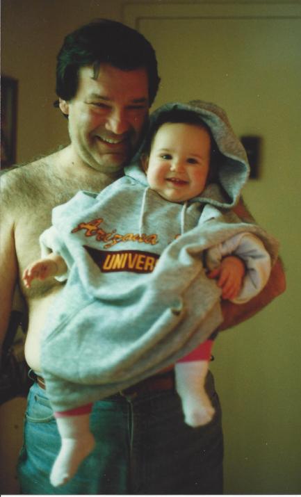 Basil and Catherine, fall 1996.