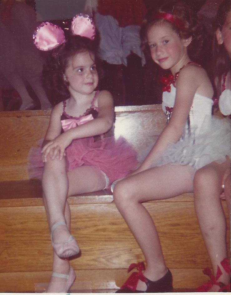 At the show. Lovin' those bruises on my leg. Not sure who is cropped out next to me, but I think it may have been my friend Denise.