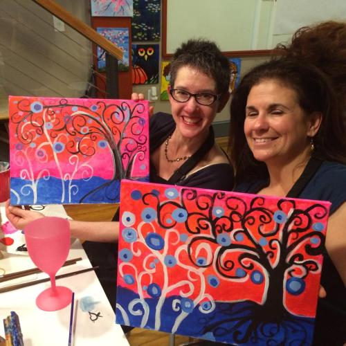 Showing off our work.