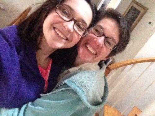 Back where she belongs.