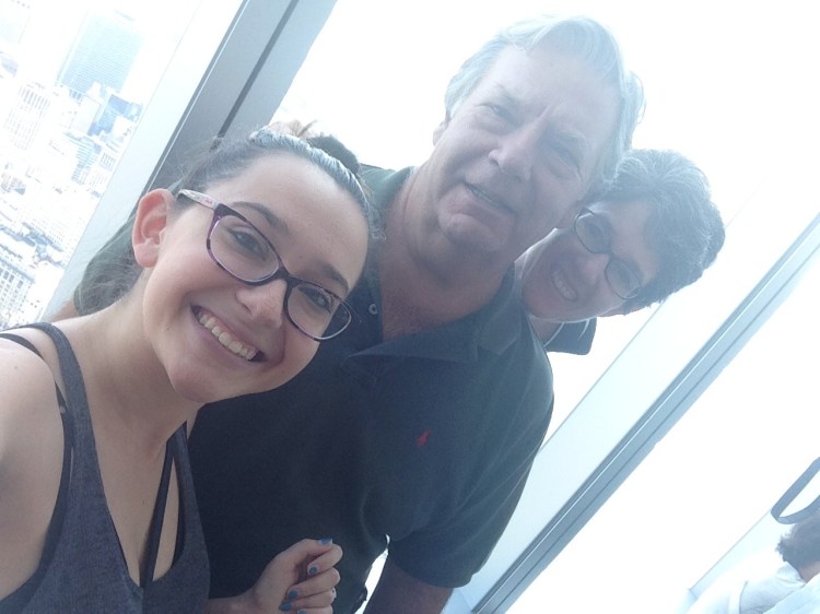 Couldn't leave without taking a selfie; everyone else was doing it.