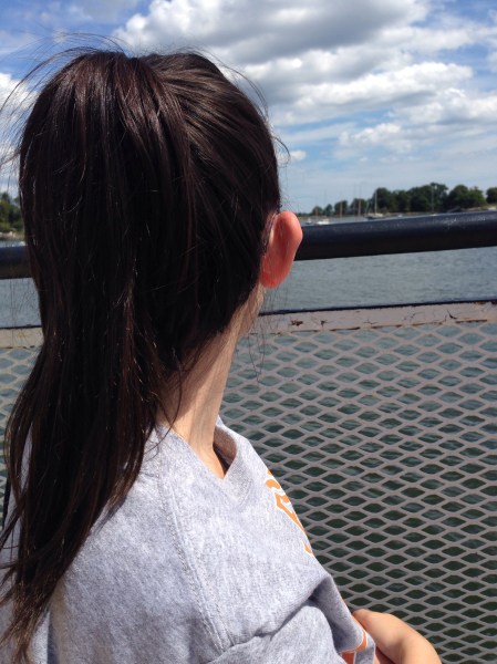 Quick good-bye sail yesterday on the Island Beach Ferry. 